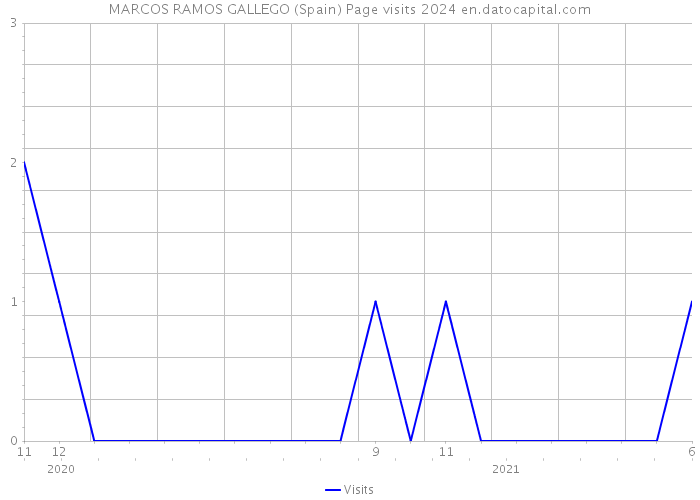 MARCOS RAMOS GALLEGO (Spain) Page visits 2024 