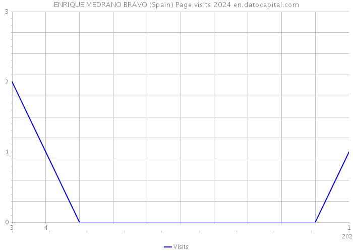 ENRIQUE MEDRANO BRAVO (Spain) Page visits 2024 