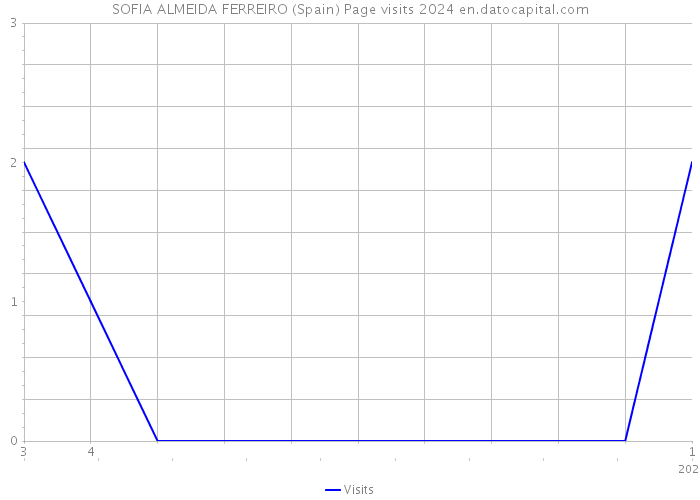 SOFIA ALMEIDA FERREIRO (Spain) Page visits 2024 