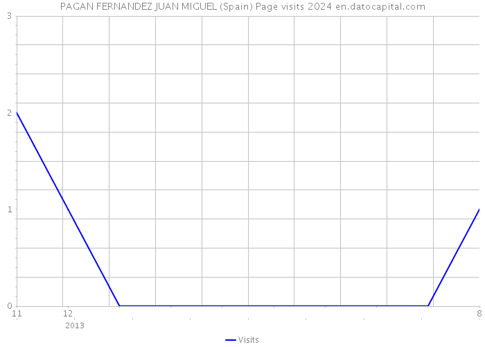 PAGAN FERNANDEZ JUAN MIGUEL (Spain) Page visits 2024 