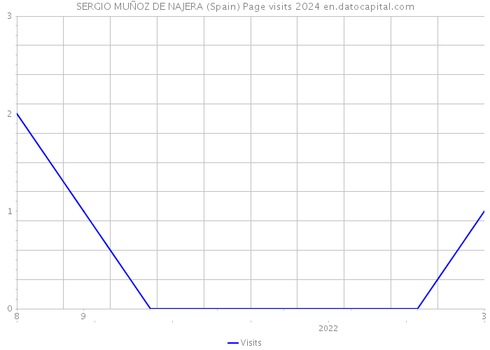 SERGIO MUÑOZ DE NAJERA (Spain) Page visits 2024 