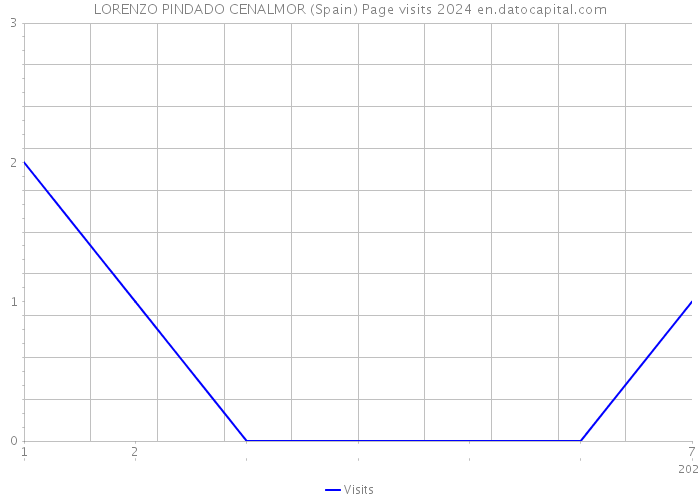 LORENZO PINDADO CENALMOR (Spain) Page visits 2024 