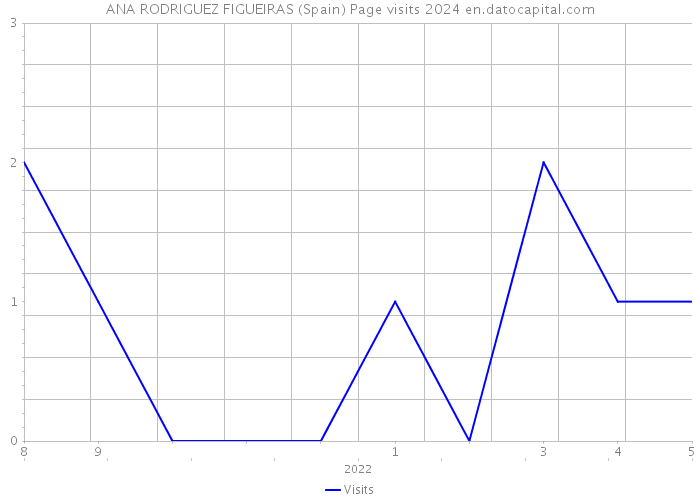 ANA RODRIGUEZ FIGUEIRAS (Spain) Page visits 2024 