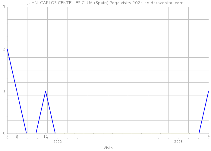 JUAN-CARLOS CENTELLES CLUA (Spain) Page visits 2024 