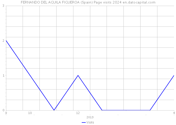 FERNANDO DEL AGUILA FIGUEROA (Spain) Page visits 2024 