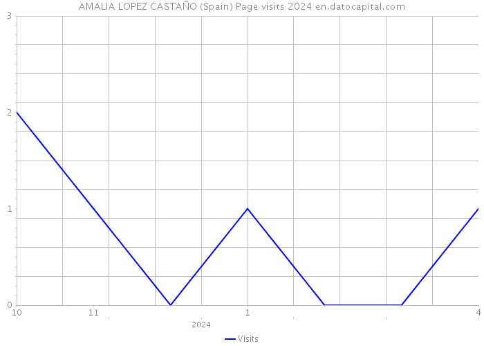 AMALIA LOPEZ CASTAÑO (Spain) Page visits 2024 