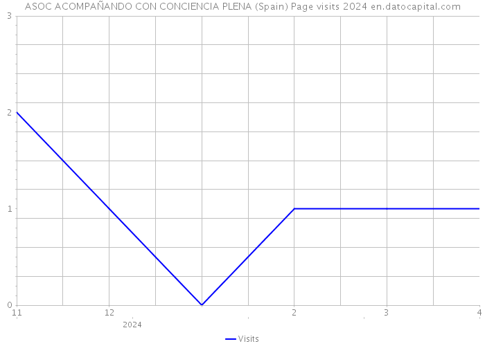 ASOC ACOMPAÑANDO CON CONCIENCIA PLENA (Spain) Page visits 2024 