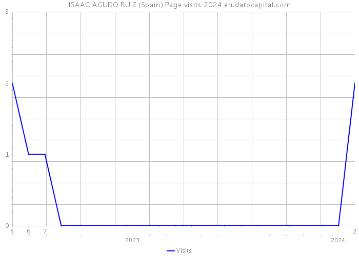 ISAAC AGUDO RUIZ (Spain) Page visits 2024 