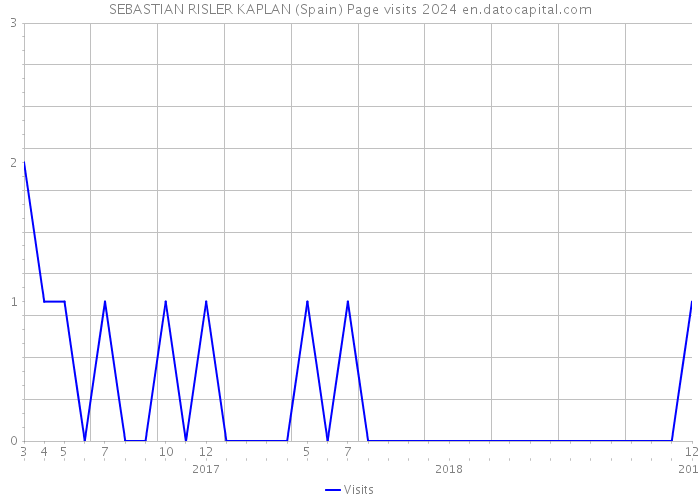 SEBASTIAN RISLER KAPLAN (Spain) Page visits 2024 