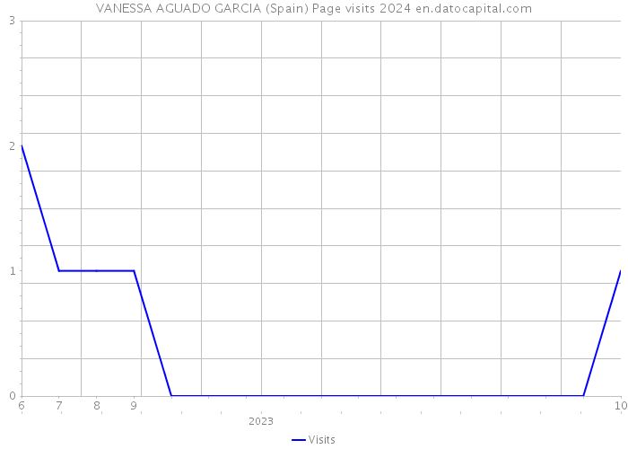 VANESSA AGUADO GARCIA (Spain) Page visits 2024 