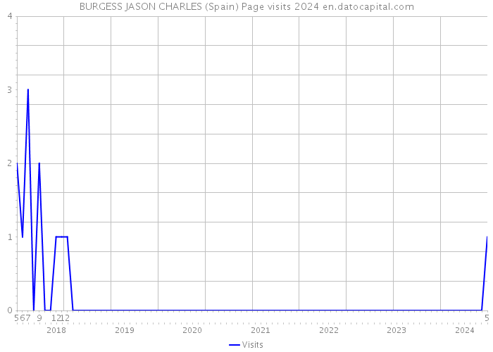 BURGESS JASON CHARLES (Spain) Page visits 2024 