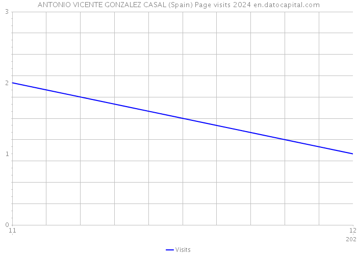 ANTONIO VICENTE GONZALEZ CASAL (Spain) Page visits 2024 