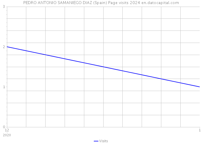 PEDRO ANTONIO SAMANIEGO DIAZ (Spain) Page visits 2024 