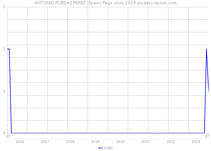 ANTONIO RUEDAS PEREZ (Spain) Page visits 2024 