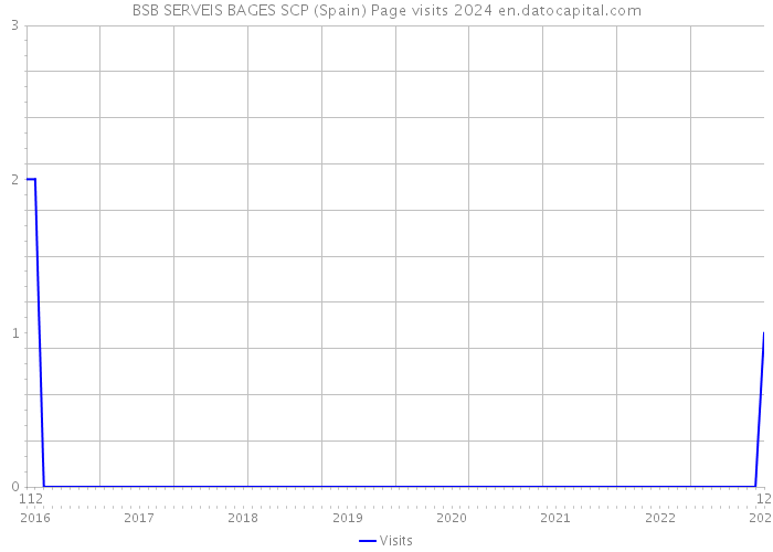 BSB SERVEIS BAGES SCP (Spain) Page visits 2024 