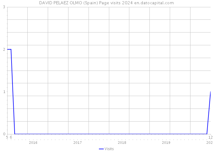 DAVID PELAEZ OLMO (Spain) Page visits 2024 