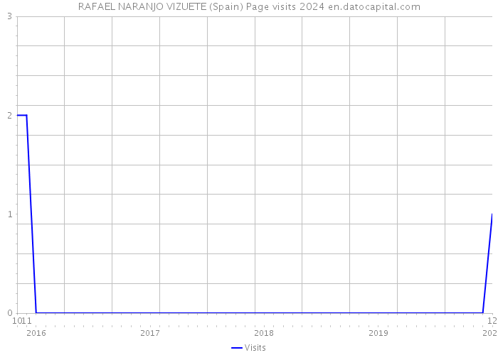 RAFAEL NARANJO VIZUETE (Spain) Page visits 2024 