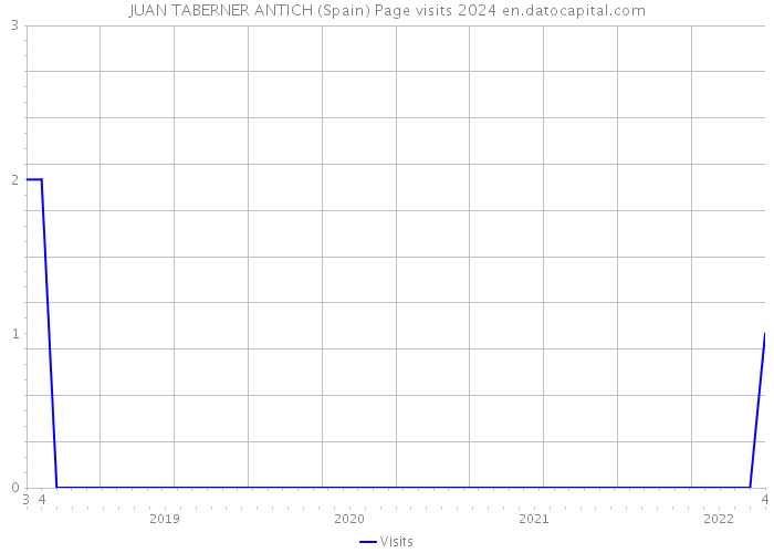 JUAN TABERNER ANTICH (Spain) Page visits 2024 