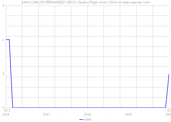 JUAN CARLOS FERNANDEZ VIECO (Spain) Page visits 2024 