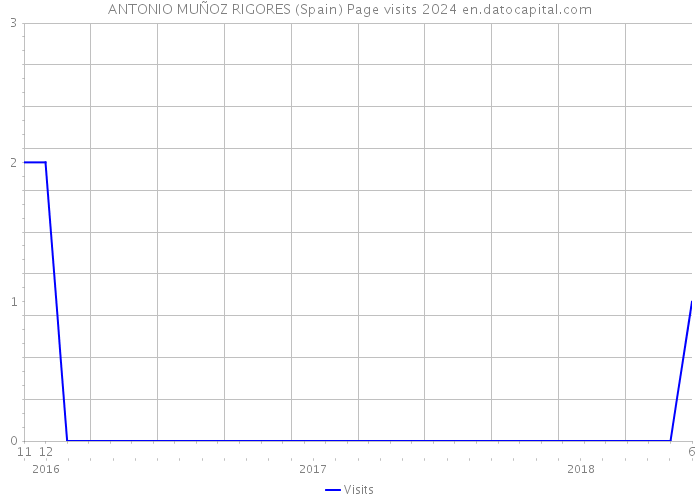 ANTONIO MUÑOZ RIGORES (Spain) Page visits 2024 