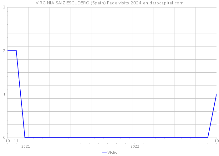 VIRGINIA SAIZ ESCUDERO (Spain) Page visits 2024 