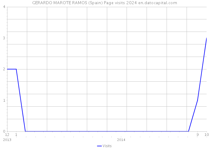 GERARDO MAROTE RAMOS (Spain) Page visits 2024 
