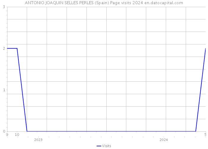 ANTONIO JOAQUIN SELLES PERLES (Spain) Page visits 2024 