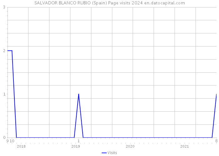 SALVADOR BLANCO RUBIO (Spain) Page visits 2024 