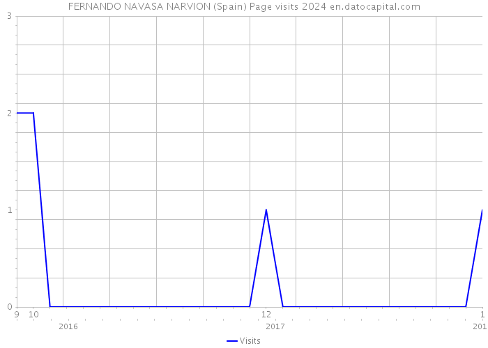 FERNANDO NAVASA NARVION (Spain) Page visits 2024 