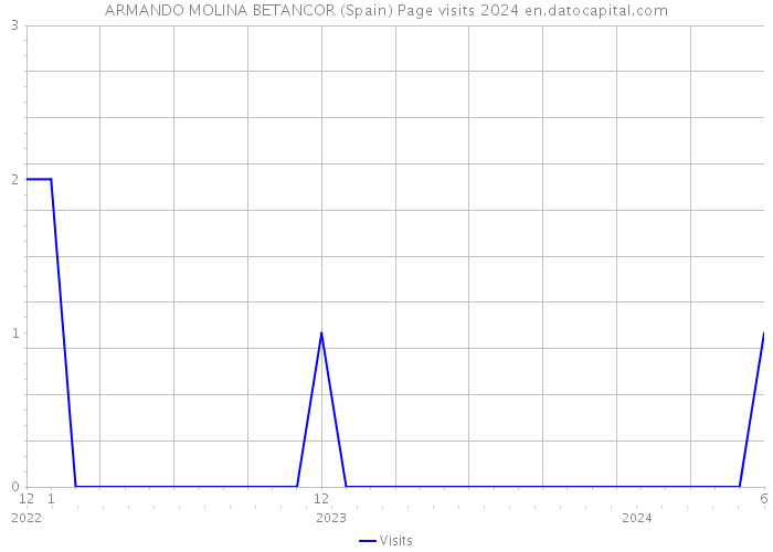 ARMANDO MOLINA BETANCOR (Spain) Page visits 2024 