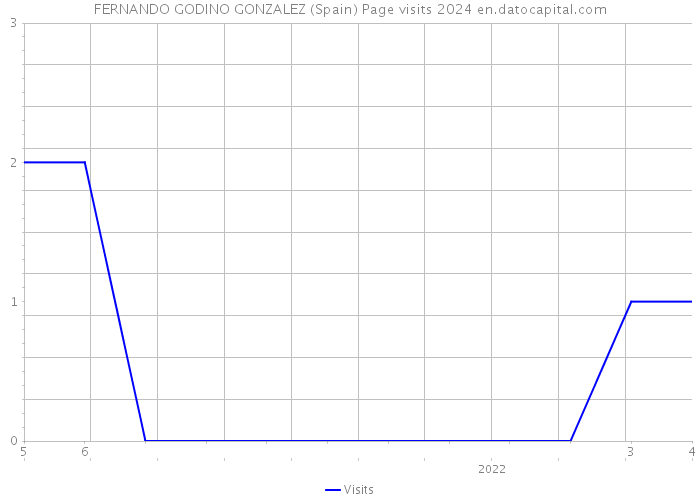 FERNANDO GODINO GONZALEZ (Spain) Page visits 2024 