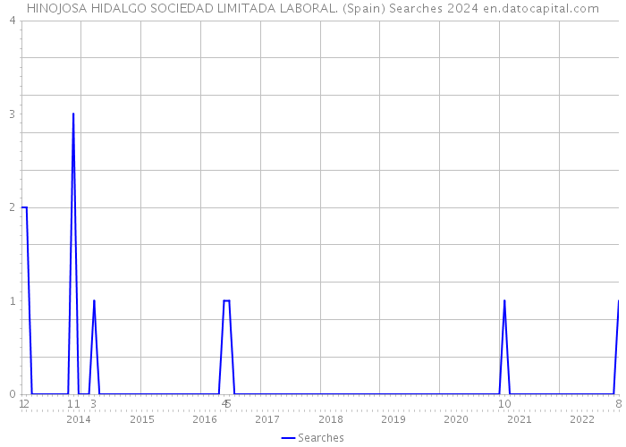 HINOJOSA HIDALGO SOCIEDAD LIMITADA LABORAL. (Spain) Searches 2024 