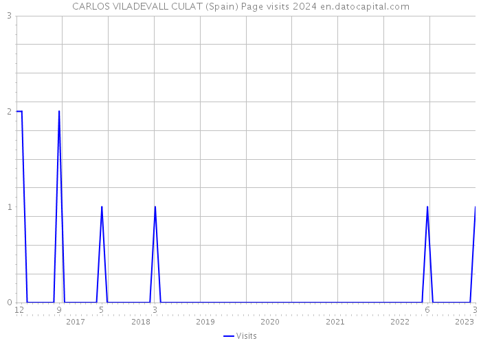 CARLOS VILADEVALL CULAT (Spain) Page visits 2024 