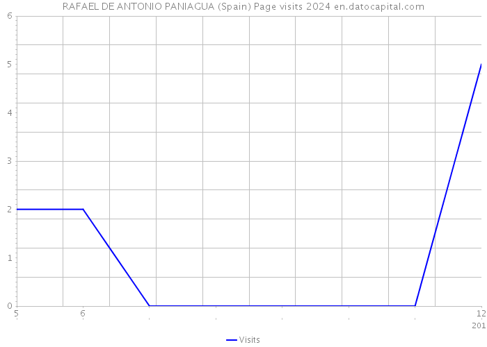 RAFAEL DE ANTONIO PANIAGUA (Spain) Page visits 2024 