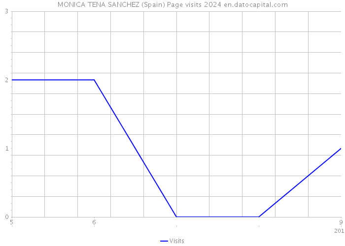 MONICA TENA SANCHEZ (Spain) Page visits 2024 