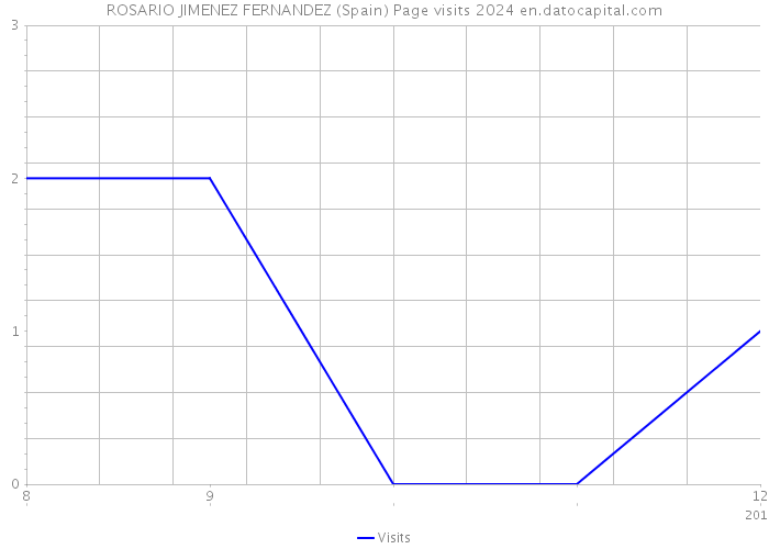 ROSARIO JIMENEZ FERNANDEZ (Spain) Page visits 2024 