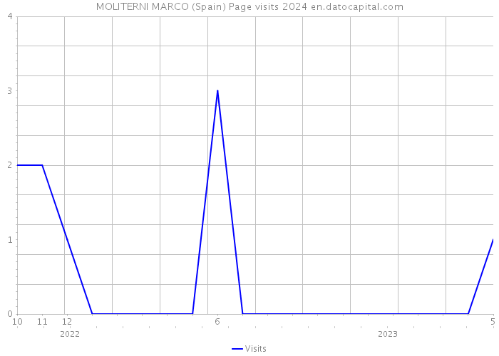 MOLITERNI MARCO (Spain) Page visits 2024 