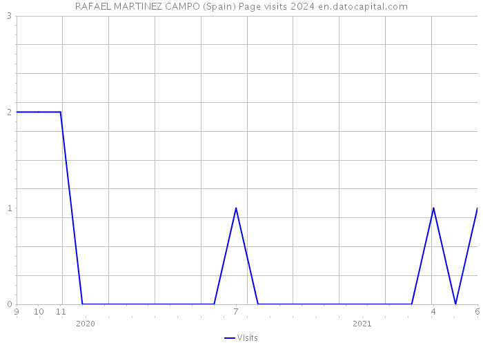 RAFAEL MARTINEZ CAMPO (Spain) Page visits 2024 