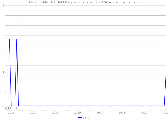 ANGEL GARCIA CHAFER (Spain) Page visits 2024 
