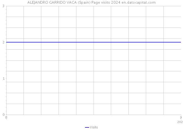 ALEJANDRO GARRIDO VACA (Spain) Page visits 2024 