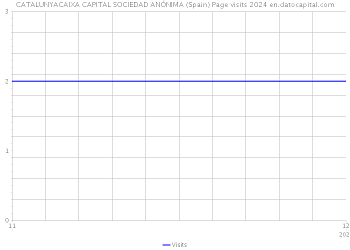 CATALUNYACAIXA CAPITAL SOCIEDAD ANÓNIMA (Spain) Page visits 2024 