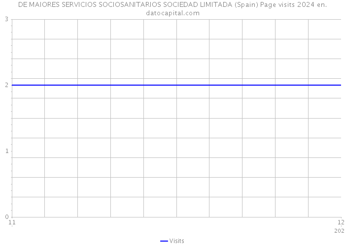 DE MAIORES SERVICIOS SOCIOSANITARIOS SOCIEDAD LIMITADA (Spain) Page visits 2024 