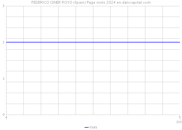 FEDERICO GINER ROYO (Spain) Page visits 2024 