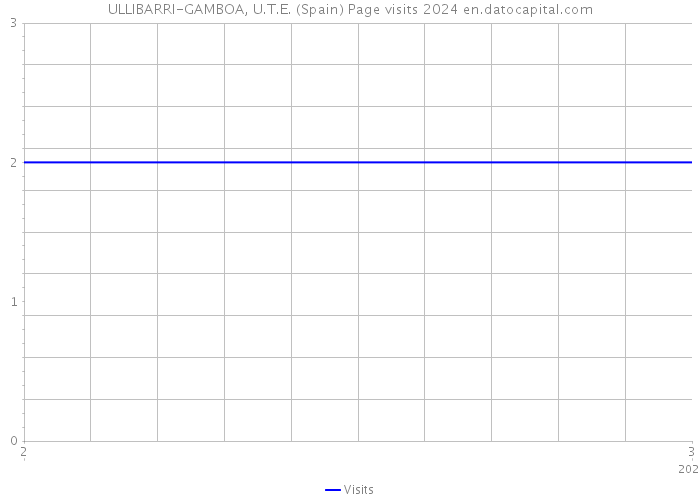 ULLIBARRI-GAMBOA, U.T.E. (Spain) Page visits 2024 