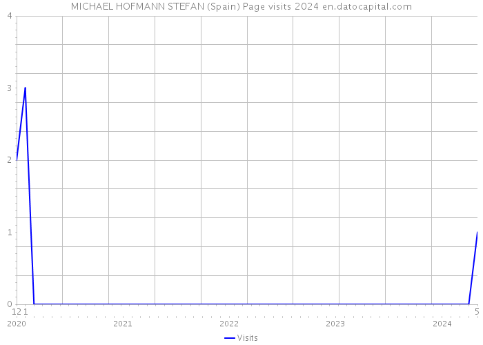 MICHAEL HOFMANN STEFAN (Spain) Page visits 2024 