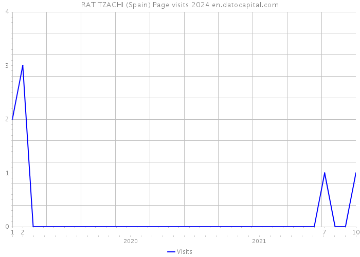 RAT TZACHI (Spain) Page visits 2024 