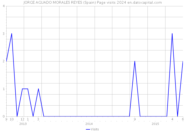 JORGE AGUADO MORALES REYES (Spain) Page visits 2024 