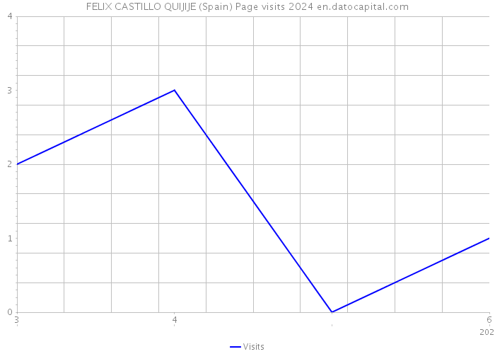 FELIX CASTILLO QUIJIJE (Spain) Page visits 2024 