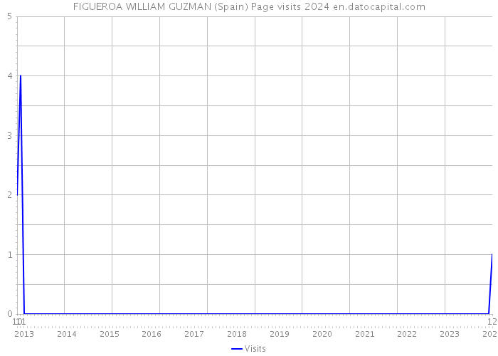 FIGUEROA WILLIAM GUZMAN (Spain) Page visits 2024 