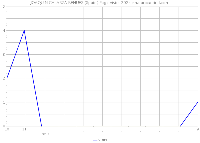 JOAQUIN GALARZA REHUES (Spain) Page visits 2024 